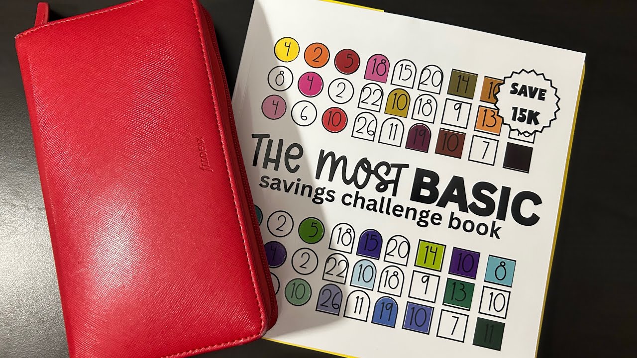 SAVING CHALLENGE FOR 2026| CASH STUFFING THE MOST BASIC SAVING CHALLENGE BOOK 