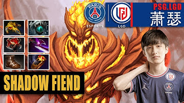 Shadow Fiend Safelane | PSG.LGD.Ame | AME BROKEN UNEXPECTED META CARRY | 7.31d Gameplay Highlights