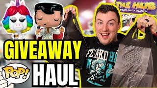 Funko Pop Hunting For Giveaways at The Hub! ($200 HAUL!)