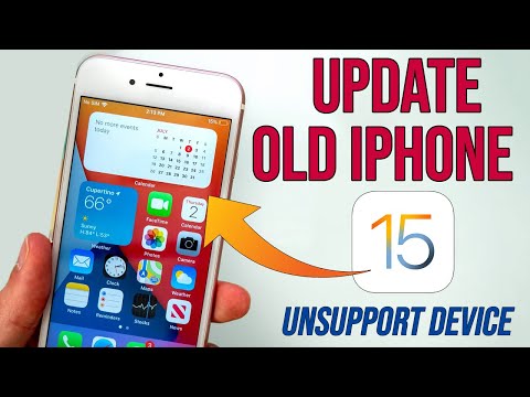 iPhone 6을 iOS 15로 업데이트하는 방법 | iOS 15 지원되지 않는 iPhone 6 / 5s 설치