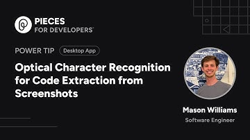 Power Tip: OCR for Code Extraction from Screenshots