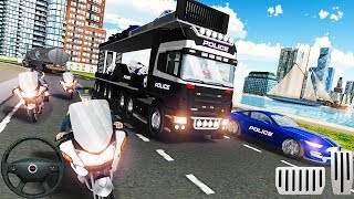 New Update US Police Car Transport Cruise Ship Simulator Android Gameplay FHD screenshot 5