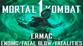 Mortal Kombat 1: Ermac - Ending/Fatal Blow/Fatalities (4K)