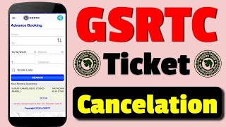 GSRTC  ticket cancellation kaise kare | ST ticket cancel kaise kare |GSRTC bus cancel refund process screenshot 3