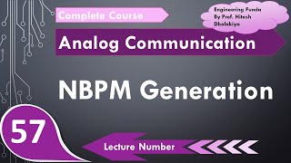 NBPM Generation or Narrow Band Phase Modulation Generation in Analog Communication