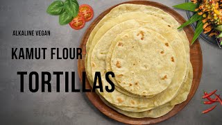 Alkaline Vegan Kamut Flour Tortillas