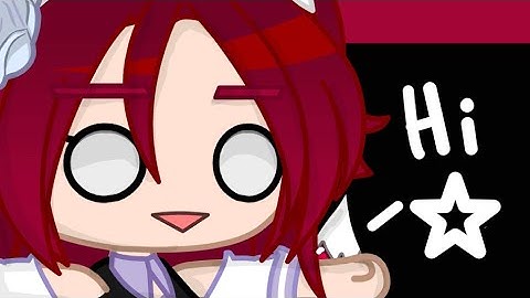 New Intro // Ft. my new oc // Thumbnail is lazy- //