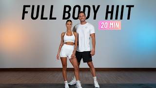 20 Min Full Body HIIT Workout (At Home, No Equipment) by Nobadaddiction 161,336 views 3 months ago 24 minutes