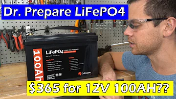 Dr.Prepare 12V 100Ah LiFePO4 Battery Tear Down!