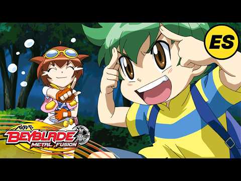 BEYBLADE METAL FUSION | Ep.15 El misterioso Hyoma | Español