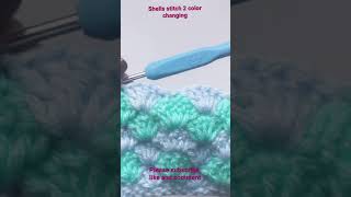 #11 Shells stitch crochet tutorial for beginners #shorts full tutorial @ Zhielle’s Creation