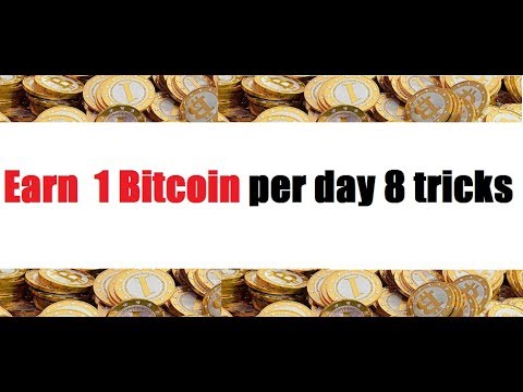 How To Earn 1 Bitcoin Per Day 8 Methods - 