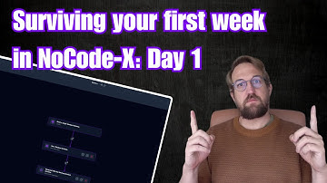 Surviving Your First Week with NoCode-X: Day 1