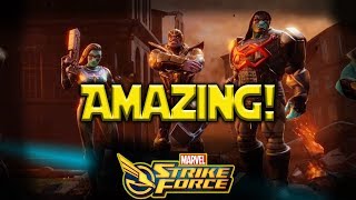 The passive on kree oracle doesn't specify so thanos goes absolutely
insane with self healing. i'm totally impressed. play marvel strike
force pc...