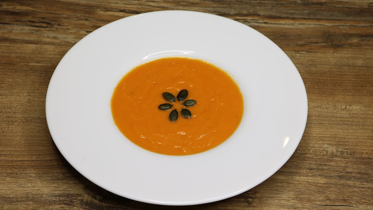 Velouté de patate douce au lait de coco