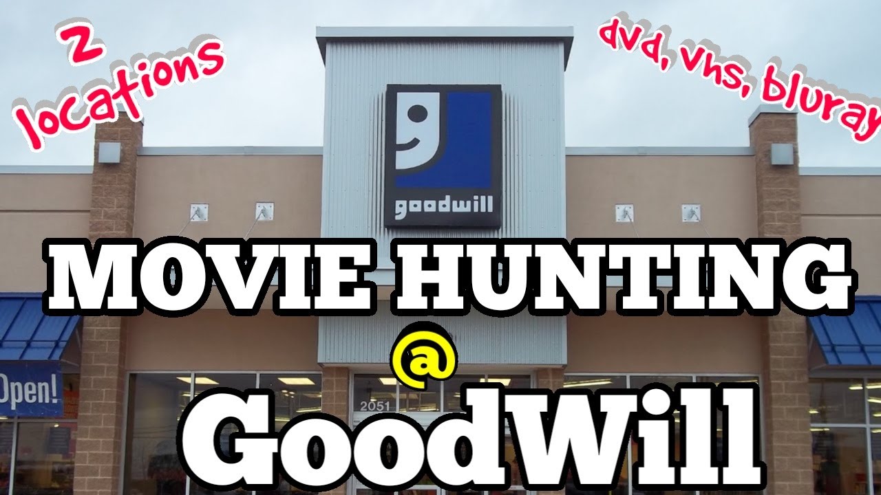 Movie Hunting At 2 GOODWILL Locations/ ANYTHING GOOD!!!