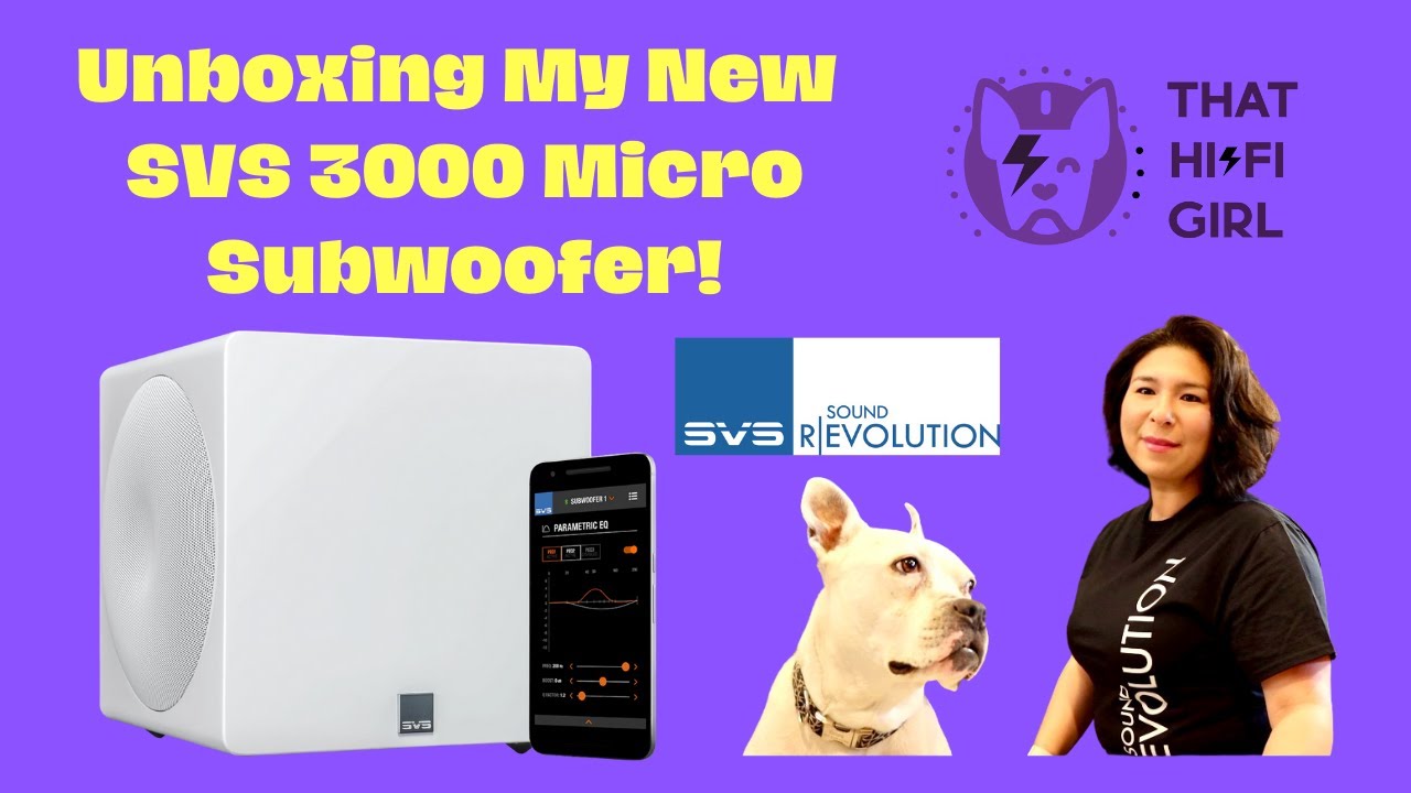Unboxing My New SVS 3000 Micro Subwoofer!