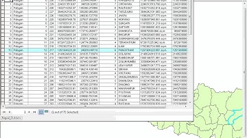 ArcGis Tutorial 2:  Exploring data