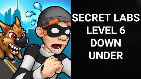 Robbery Bob |Chapter 3 Secret Labs| |Level 6 Down Under| |ROBBERY BOB|