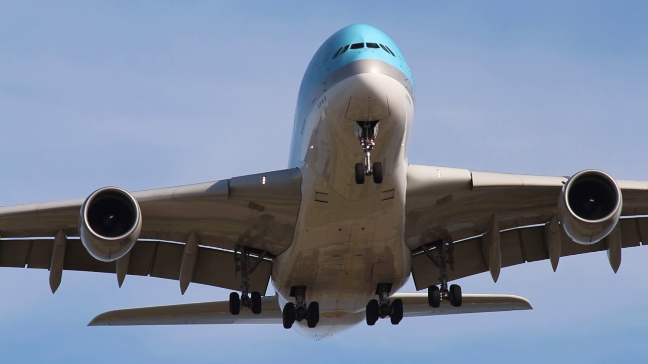 KE018 LosAngeles - Incheon KoreanAir AIRBUS A380-800 HL7622