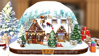 Snow Globe 🎅❄ | The Sims 4 - Speed Build (NO CC)