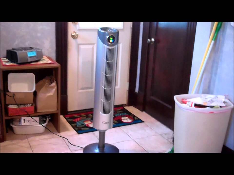 Ozeri Ultra 42" wind fan Review YouTube