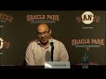 SF Giants End of 2019 Season Press Conference