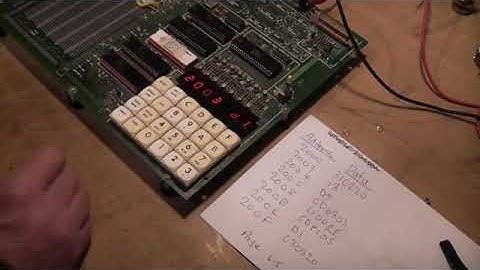 programming the 8085