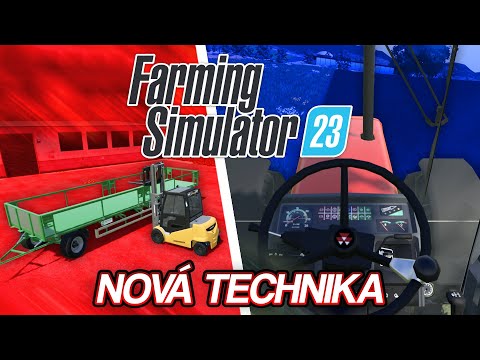 KUPUJEME NOVOU TECHNIKU! | Farming Simulator 23 Nintendo Switch Edition #02