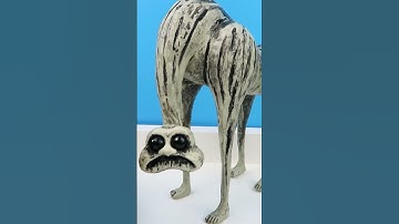 Zoonomaly game characters with clay #clay #zoonomaly