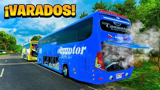 ¡BUS SE QUEDA VARADO EN MEDIO DEL VIAJE! | American Truck Simulator