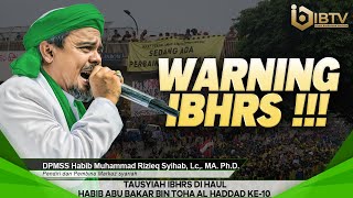 IBHRS WARNING!!! AUGUST 27, 2025