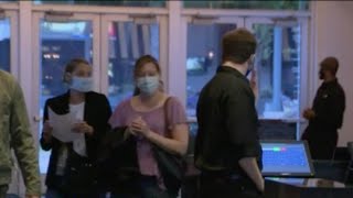 First local movie theater reopen during pandemic