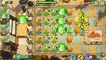 Plants Vs Zombies 2 | Pyramid of Doom - Level 4 | Gameplay❤️