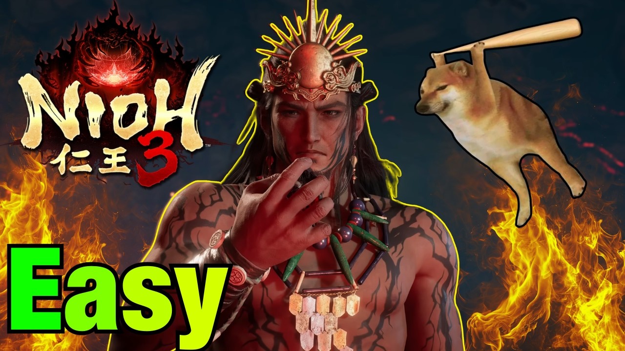 HIRUKO Cheese Strategy in Nioh 3 + Build