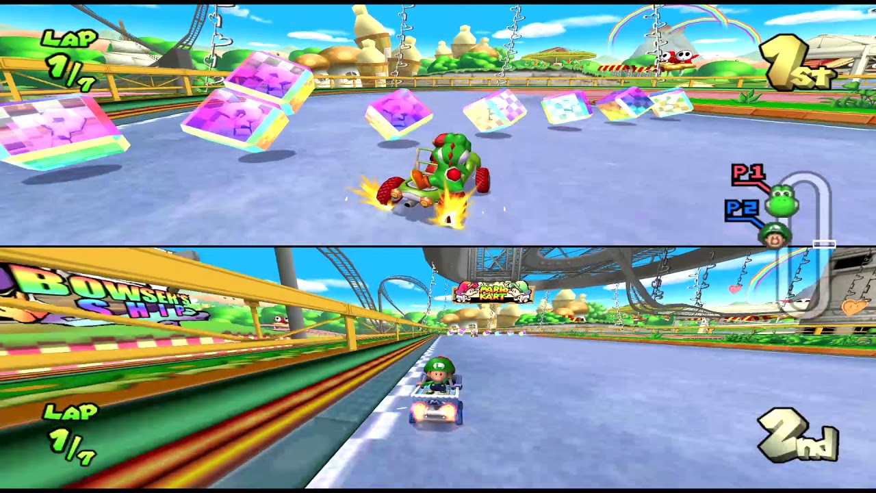 Mario Kart Double Dash #2 - 1v1 Baby Park OP Gameplay