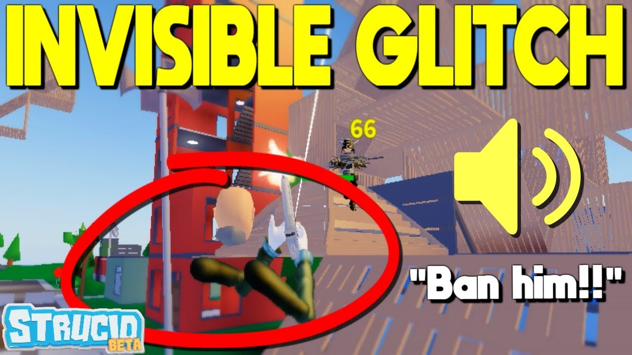 *NEW* INVISIBLE GLITCH Gave Me Aimbot... (Strucid) - YouTube
