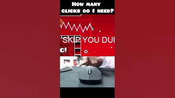 Geometry Dash, but Jitterclick