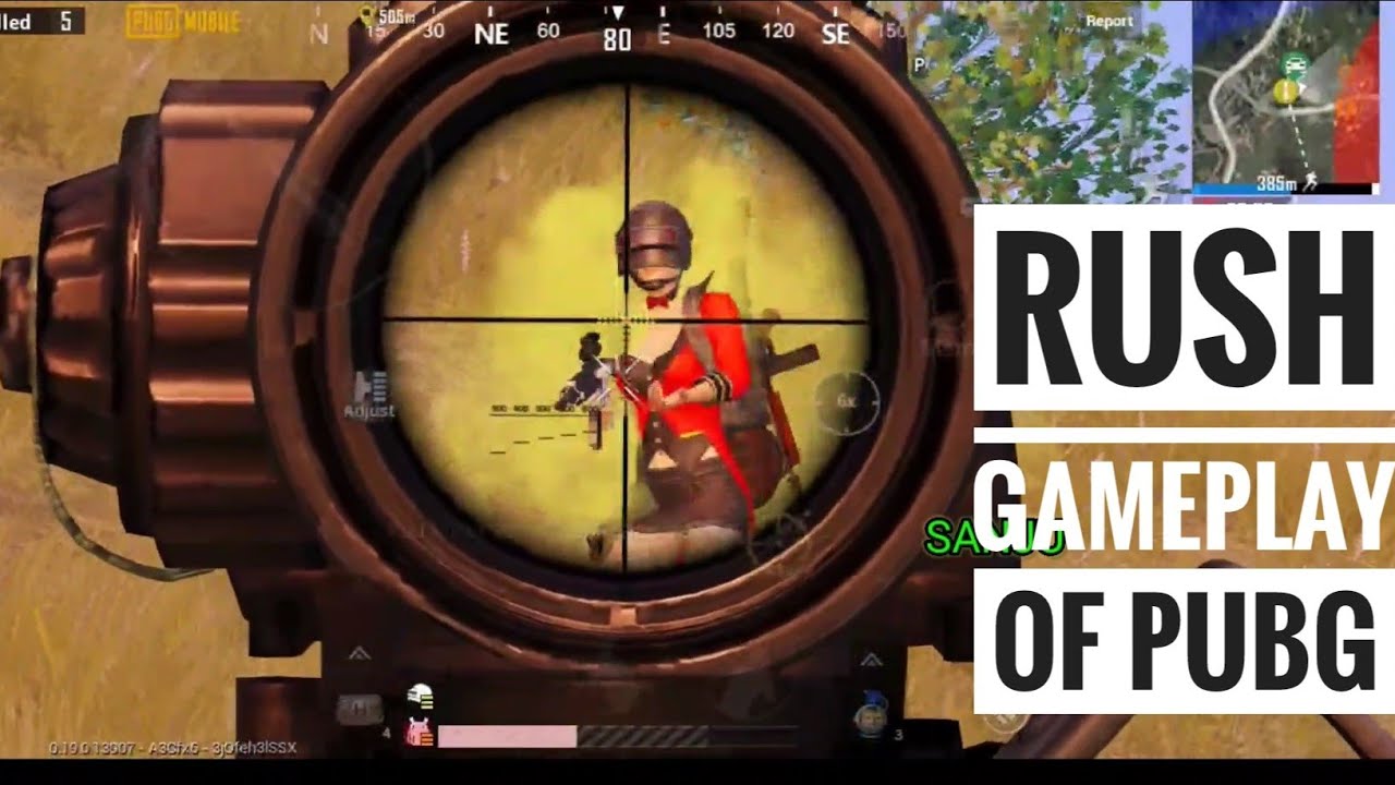 RUSH GAMEPLAY OF PUBG | SOLO VS SQUAD | PUBG MOBILE | #GAMER - YouTube