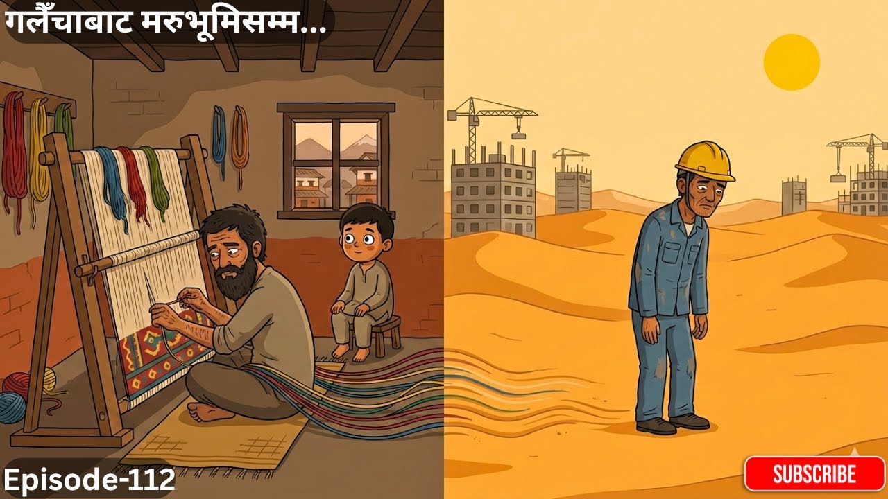 गलैँचाबाट मरुभूमिसम्म... Episode-112 #folkstories #folktales #nepalifolklore #storytime