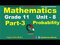 3 Math S Grade 11 Unit 8 Probability Part 3 Combination Afaan Oromo 