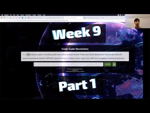 Flatiron Coding Bootcamp Week 9 Solo Project Part 1