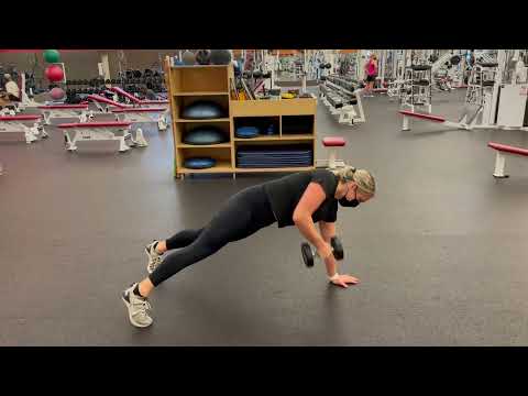 Plank Row and Rotate