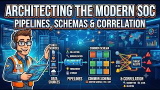 Architecting the Modern SOC Pipelines Schemas Correlation Explained