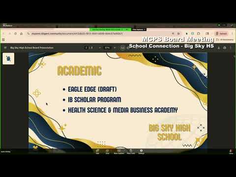 MCPS Board Of Trustees Meeting November 11 2025