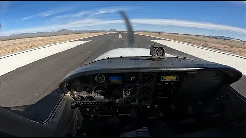 POV Flying Cessna 172 FULL ATC ( Ryan Airfield, Arizona)