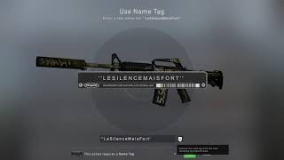 CSGO Tutorial how to Remove a name tag from skins