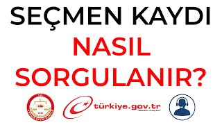 Seçmen Kaydı Nasıl Sorgulanır? YSK ve E-Devlet Üzerinden Öğrenmek