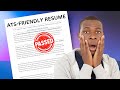 I used these five website to write ATS friendly resume, and this is what happend