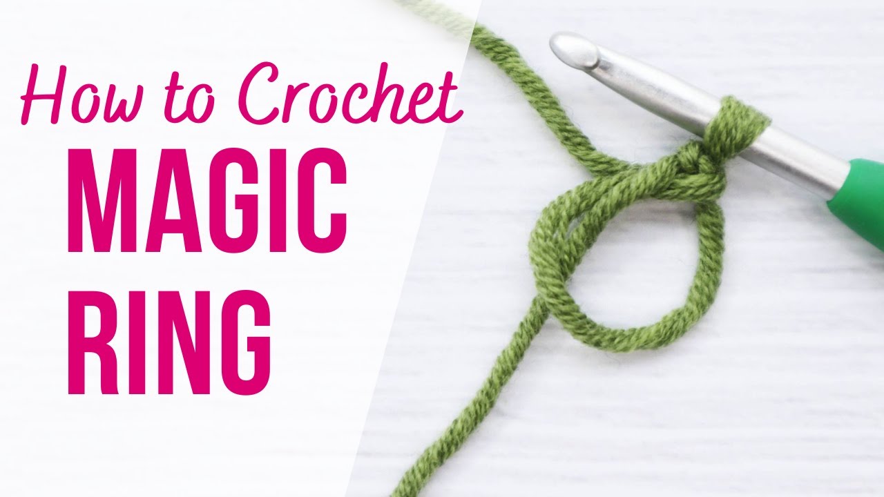 How to Crochet the ALTERNATIVE MAGIC RING or CIRCLE | Crochet, Homemade  crafts, Crochet for beginners